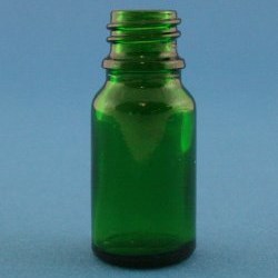 10ml Dropper Bottle Green Glass with 18mm Neck